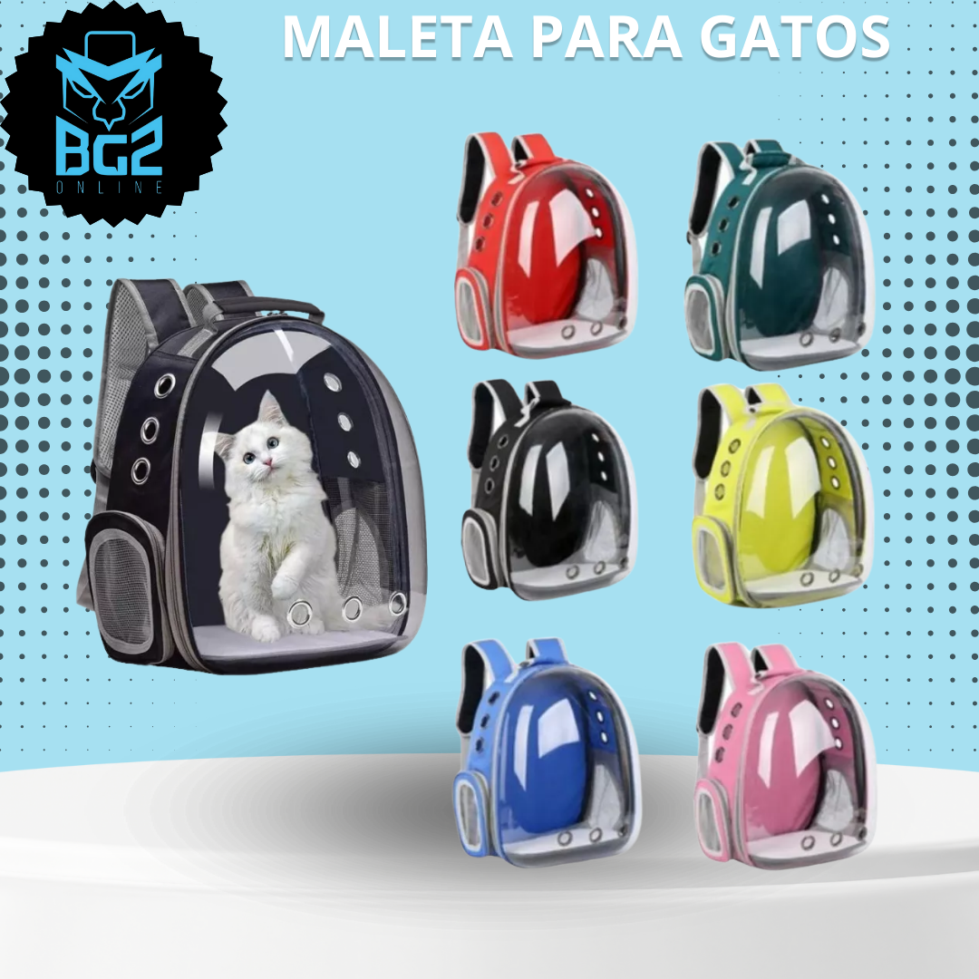 MALETA PARA GATOS